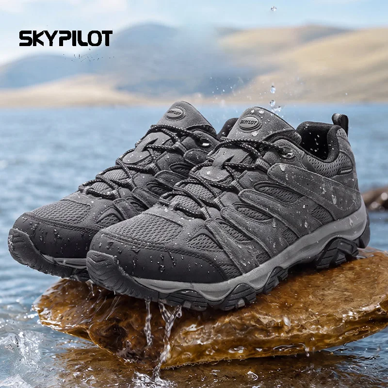 Skypilot Hiking Shoes Menwaterproof Climbing Camping Hunting Boots Outdoor Mountain Trekking Sneaker Tactical Wakling snow shoes