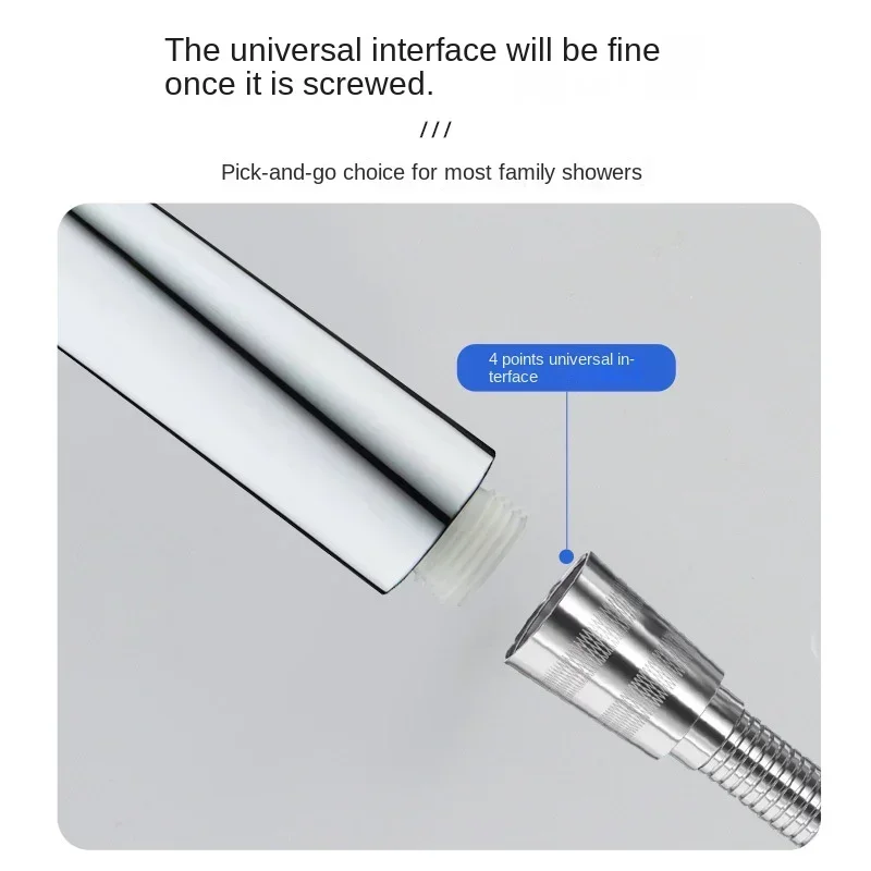 Pressurized multi-function hand-held spray shower shower nozzle Bathroom adjustable shower head