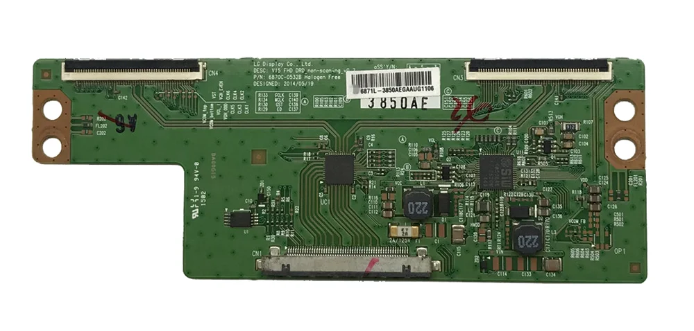 6870C-0532B For 43'' 49''  55'' TV Tcon 6870C Logic Board LG TV Board placa tv lg Original T-con Card 6870C 0532B