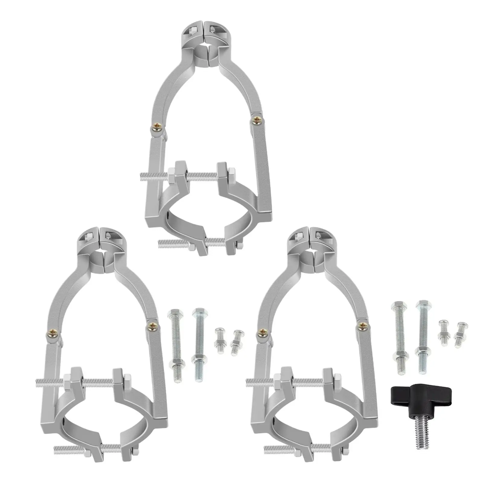 Imagem -05 - Braçadeira de Suporte do Adaptador de Broca de Furo Quadrado Ajustável de 1522 Polegadas