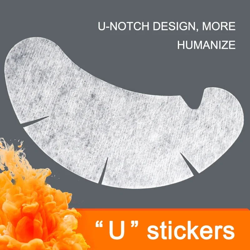 ชุดต่อขนตา 50 คู่ แผ่นรองตาแบบเจลรูปตัวยู แผ่นรองตาแบบเจลอนามัย อุปกรณ์ต่อขนตา แผ่นปิดตาสำหรับต่อขนตา แผ่นมาส์กตาเพื่อความงาม