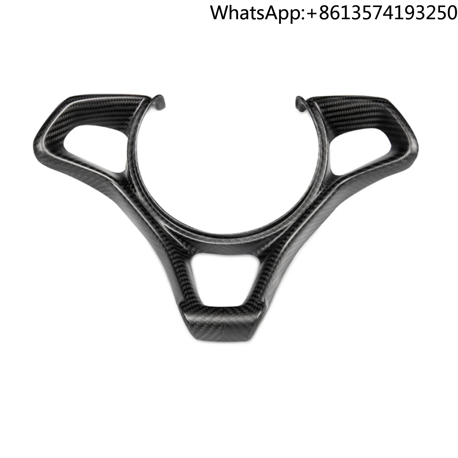 

For Automotive Steering Wheel Trim Suitable For McLaren 540c 570s 570gt 600lt OEM Dry Carbon Fiber Steering Wheel Trim