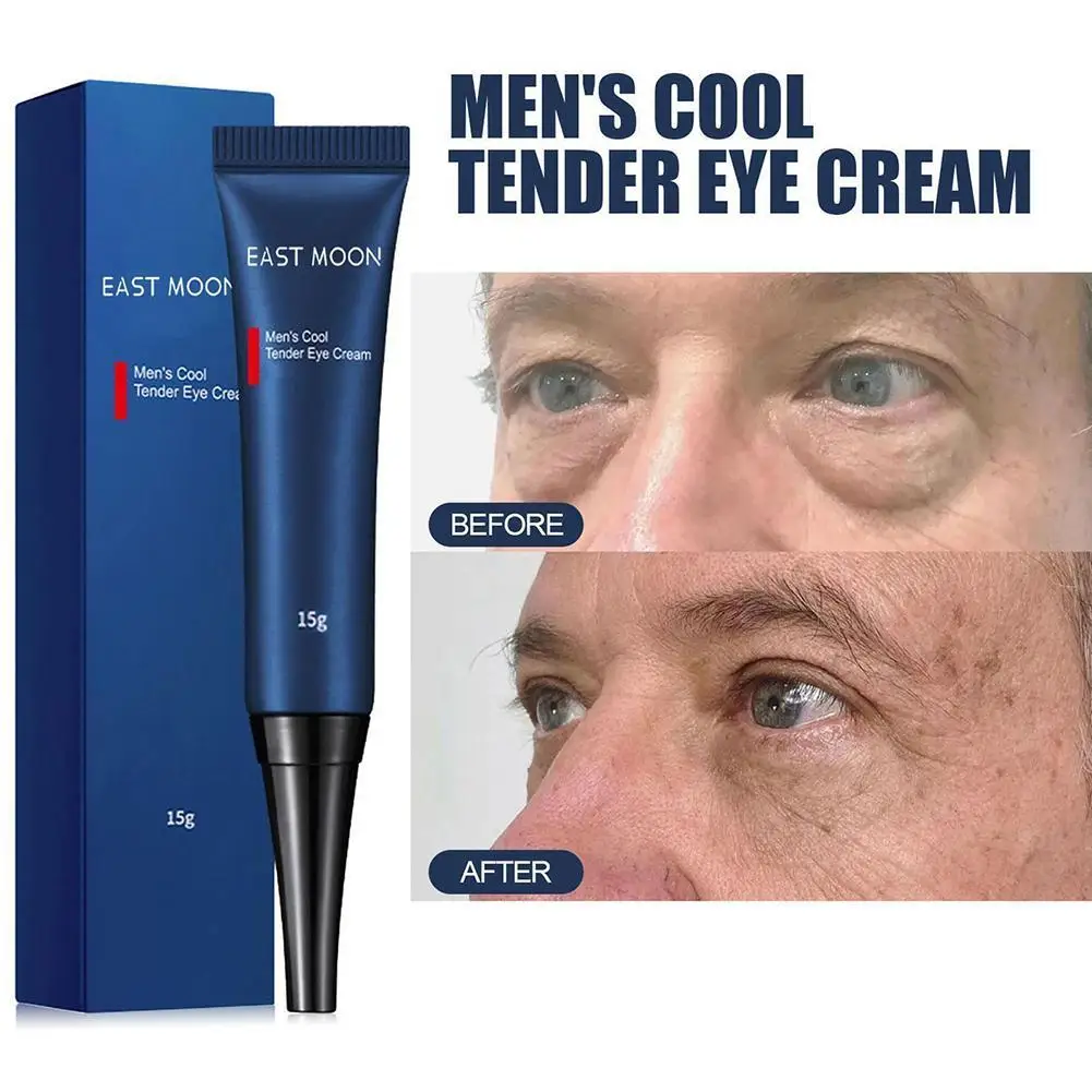 

Men Eye Cream Hyaluronate Cool Eye Gel Moisturizing Under Eye Cream For Dark Circles Puffiness Fine Lines Eye Care