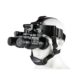 2024 Used Generation of Head-mounted Dual-tube Infrared Night Vision Instrument HD High-power Helmet Night Vision Instrument