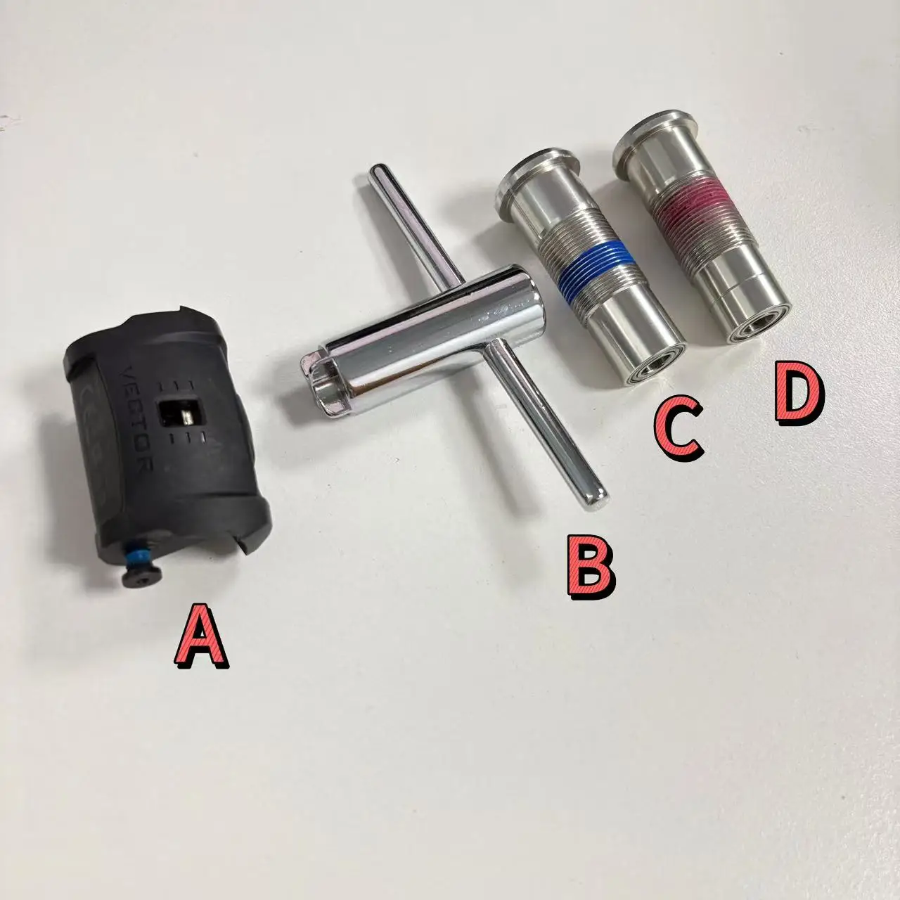 Pedal Accessories For Garmin Vector 3 3S Pedal Removal Tool / Fixing Thread Foot Pedal Parts Repair Optional