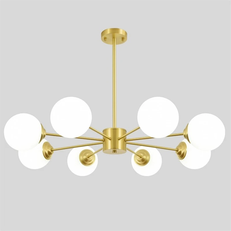 Nordic Glass Ball Pendant Lights Modern Simple Led Hanging Lamp for restaurant Living Room Bedroom Bar Cafe Lighting Fixtures