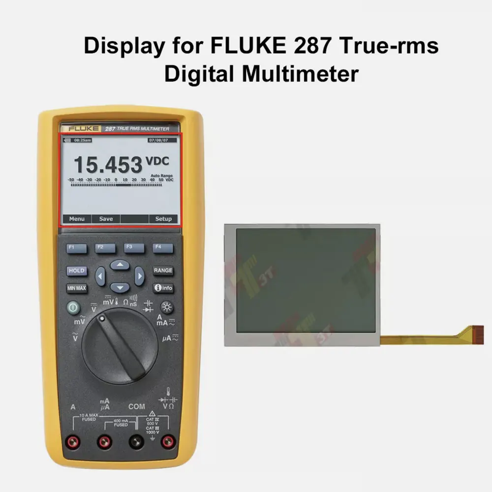 Wyświetlacz LCD do multimetru cyfrowego FLUKE 287 289