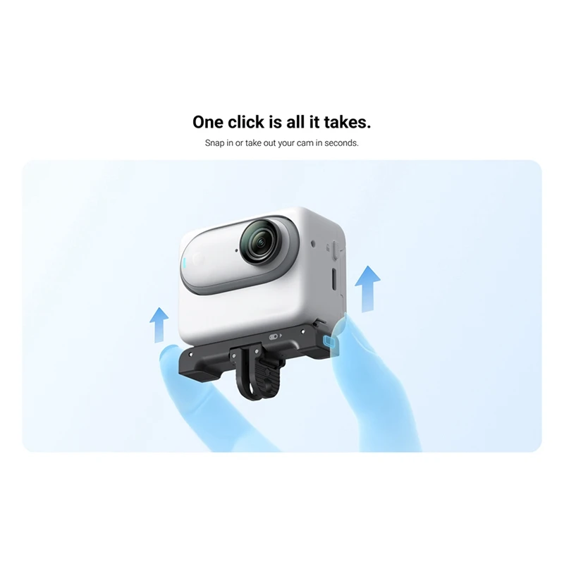 For Insta360 GO 3 Quick Release Mount Action Camera Accessories For Insta 360 GO3