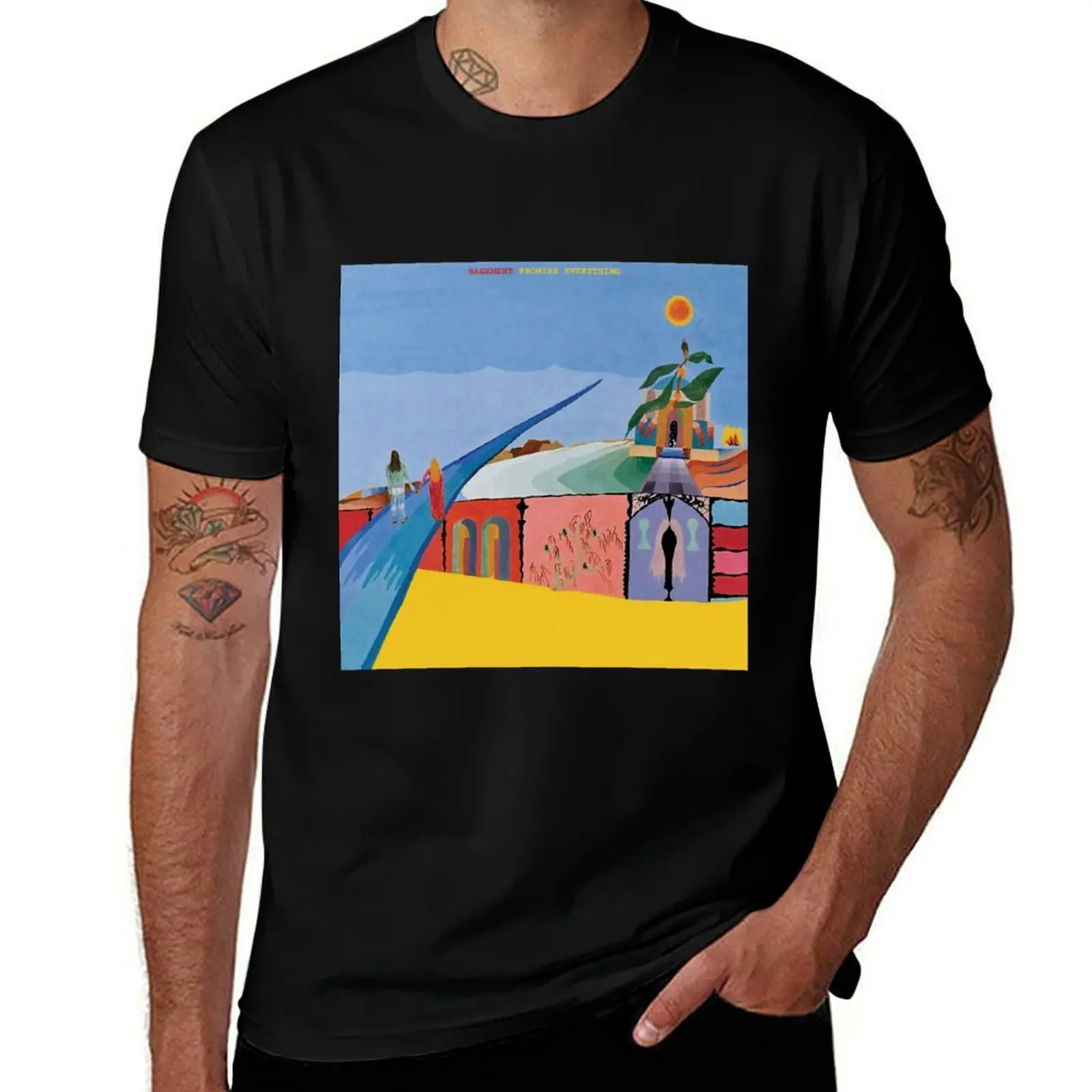 Basement - Promise Everything T-Shirt Functional Casual Short Sleeve Tee T-Shirt