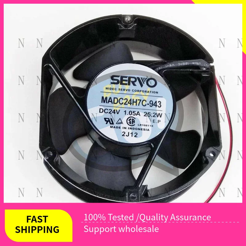 

Высокопроизводительный охлаждающий вентилятор YJJ MADC24H7C-943 24 В 1,05 А 172*150*50 мм