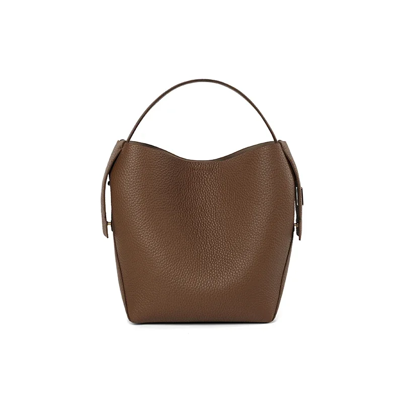 LOERSS-Sac à Main en Cuir group de Grande Capacité pour Femme, Bandoulière de Luxe, Cuir de Vache, Portable, Femme, E27