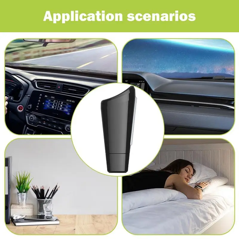 Air Purifier Ionic Quiet Desktop Air Purifier, Auto Car Air Purification Filters For Dust And Pet Odors Mini Negative Ionic