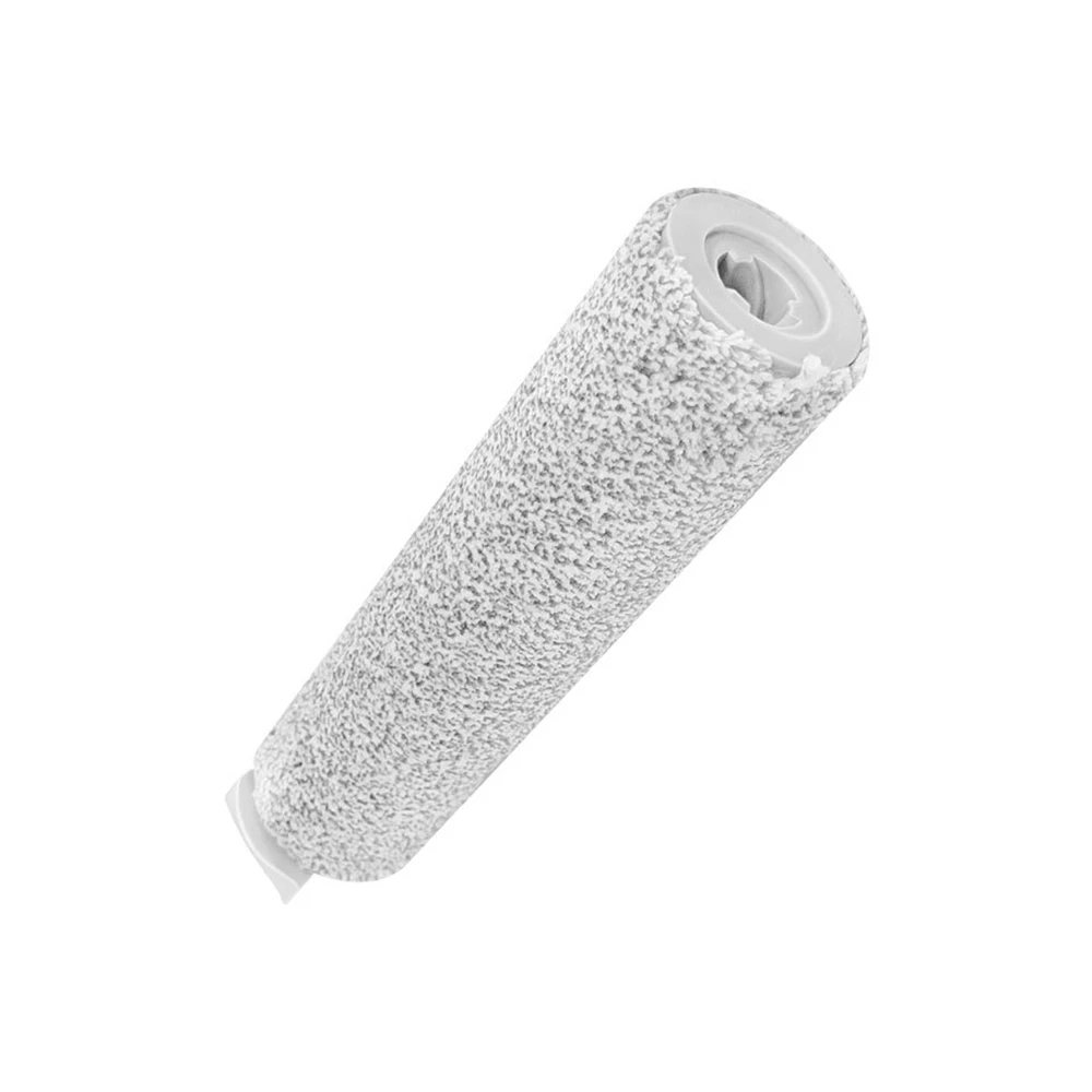 1 Buah Sikat Lantai Rol Berbulu Lembut Basah/Kering Sikat Utama untuk Mijia/ShunZao H100 Pro Bagian Pengganti Penyedot Debu