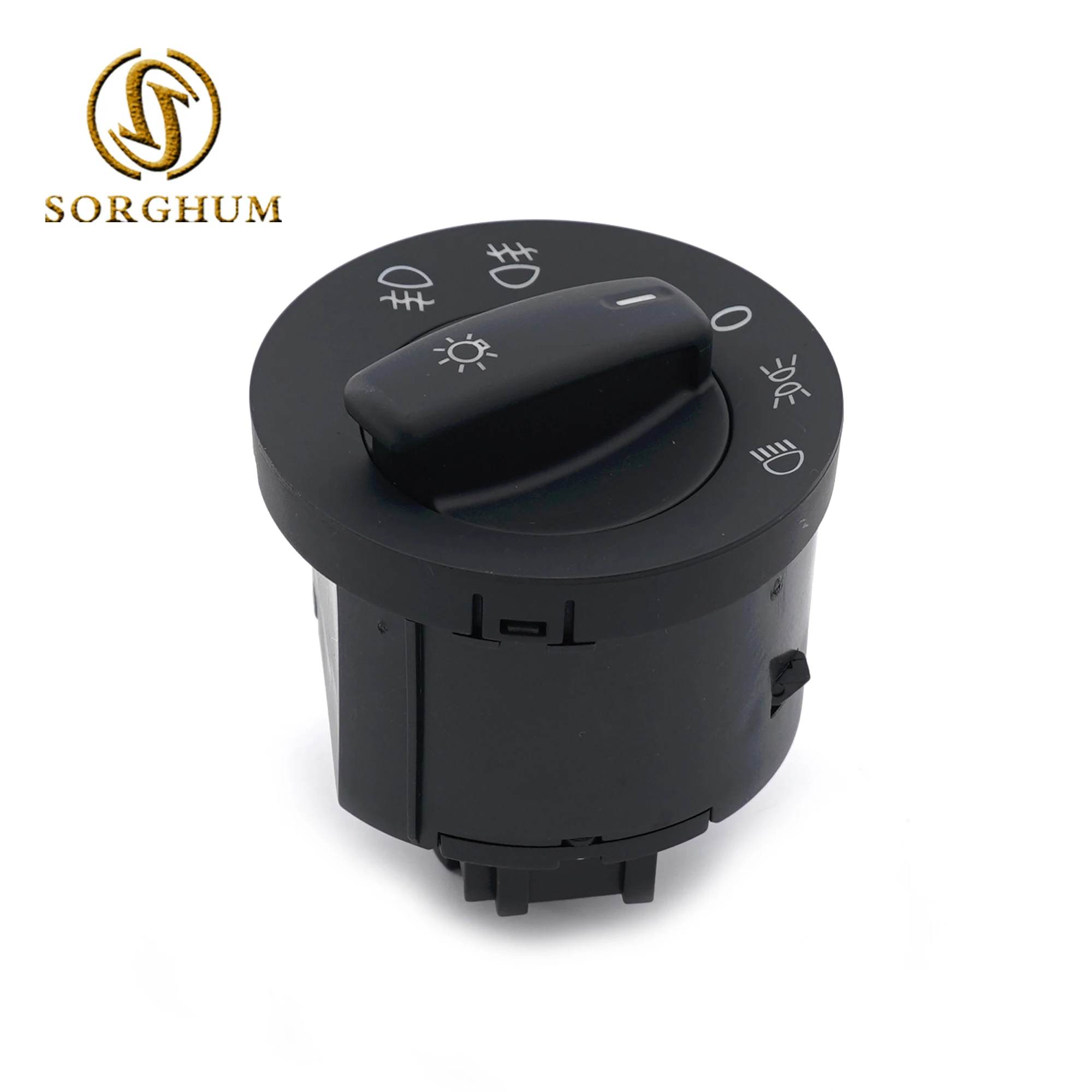 

Sorghum 1K0941431Q 1K0941431C 5K0941431A New Headlight Control Switch Fog Light Lamp Knob For VW Caddy Golf Jetta Passat Touran