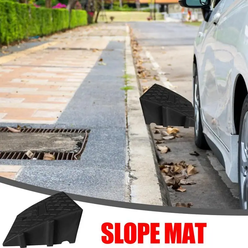 Portable Car Wheel Driveway Ramps Anti-Slip Wheel Chock Car Trailer Truck Bike Auto Accessories hreshold Ramp Auto Accessories