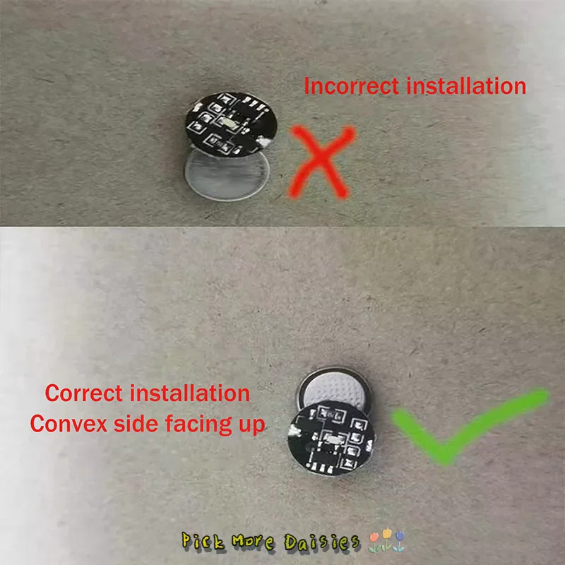 Lampe LED à commande magnétique filaire de 5 cm - Modèle de lumière magnétron avec batterie |   Jouets de voiture DIY/Diorama/Robots, matériaux d'éclairage