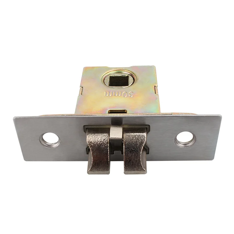 30mm Bathroom Lock Tongue Lock Core Single Tongue Keyless Accessory Lock Tongue Bathroom Interior