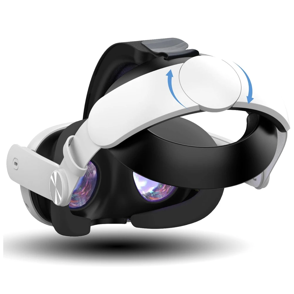 SZKOSTON Verstellbarer Kopfgurt für Meta Quest 3S VR-Headset, Ersatz-Elite-Gurt, verbesserter Komfort für Meta Quest 3-Zubehör 3