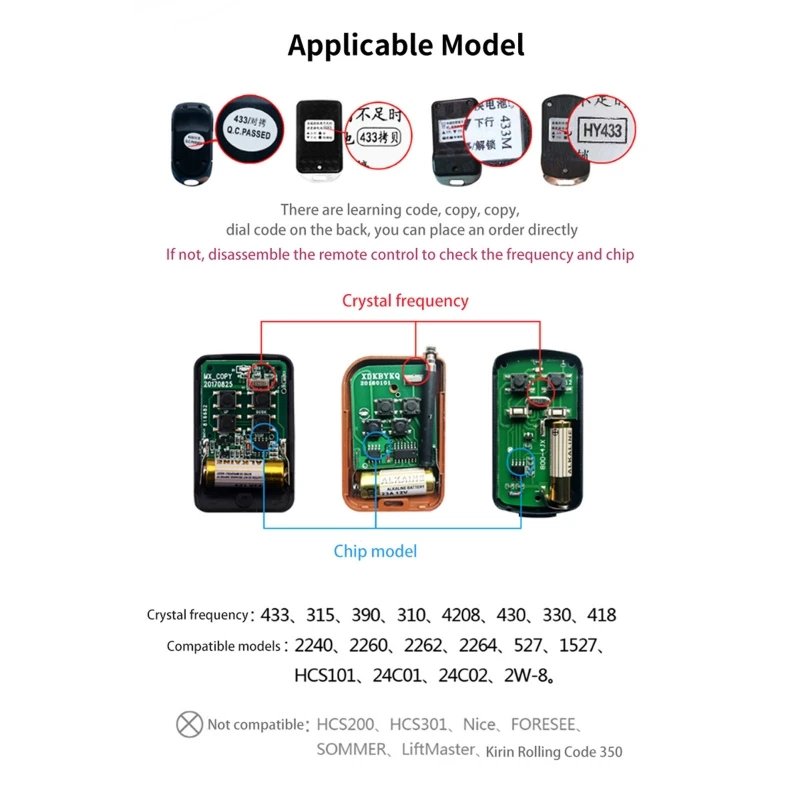 WiFi สำหรับที่เปิดประตูโรงรถอัจฉริยะสำหรับรีโมทคอนโทรล WiFi ของแอป Sinilink