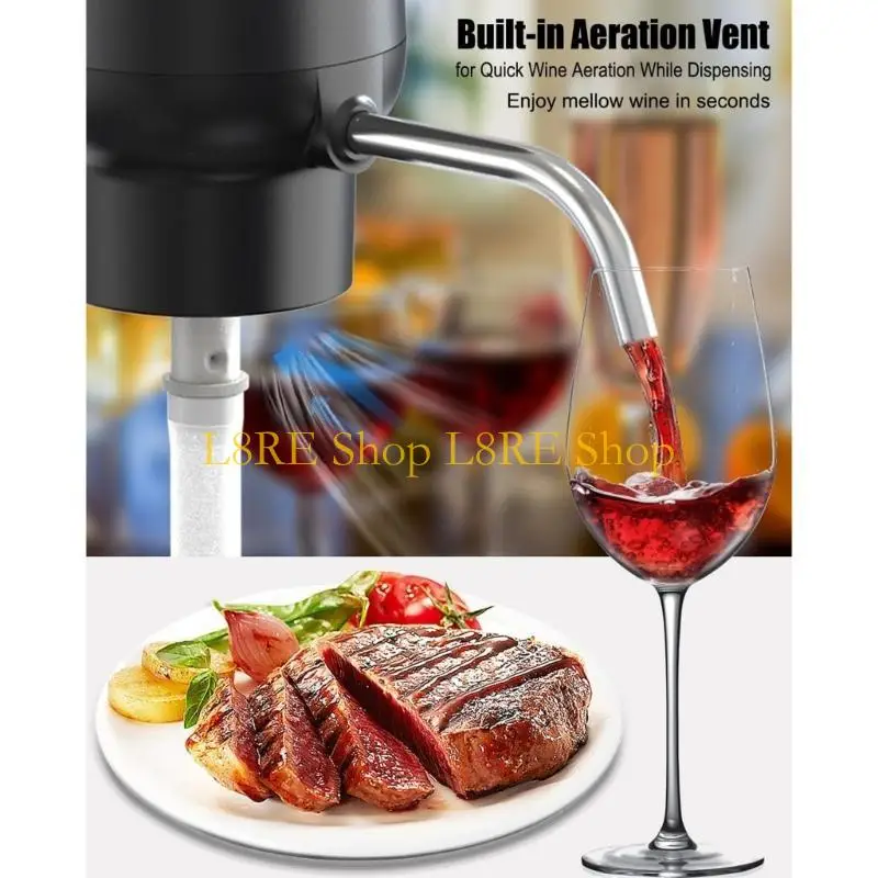 L8RE Wine Wine mở Wine Decanter phù hợp cho quà tặng Giáng sinh