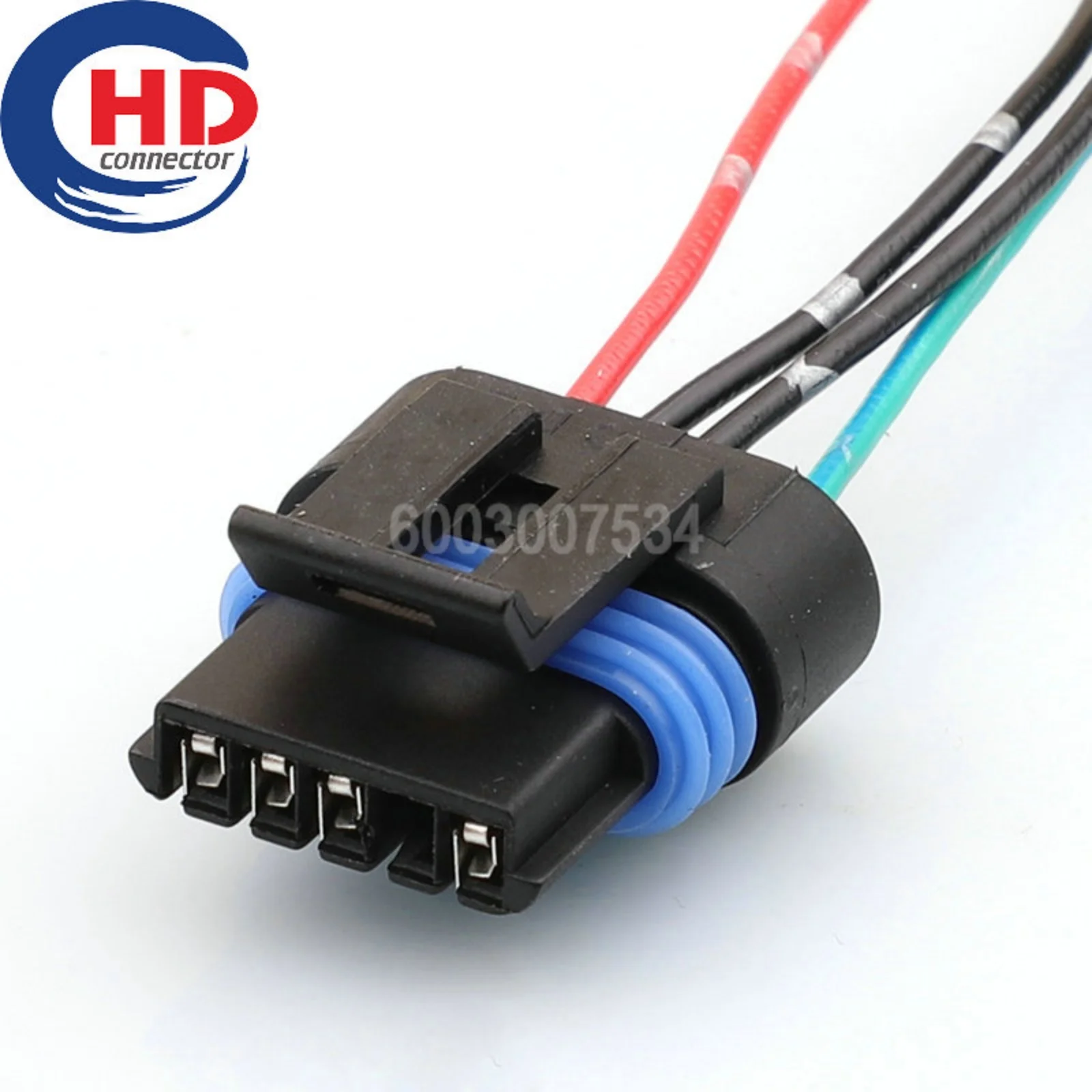 5 Pin Connector Waterproof 1.5mm Series Female Connectors Motorcycle Electrical Harnesses Wiring Harness 12162825