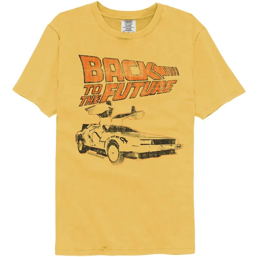 Back To The Future My Other Ride Mustard Comfort Color T Shirt