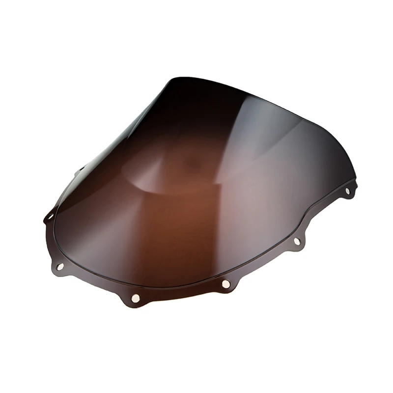 Motorcycle Double Bubble Windshield ABS Windscreen Air Deflector Tints Fit For Kawasaki ZX7R 96-03 Motorbike Wind Waterproof view 3