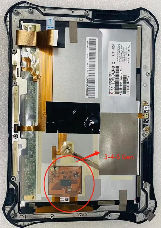 LCD Display Panel + Touch Screen Digitizer For FZ-G1 SU8E-10W13AU-01X SU8E-10W16AU-01X SU8E-10W17AU-02X 3.4.5.6st Generation