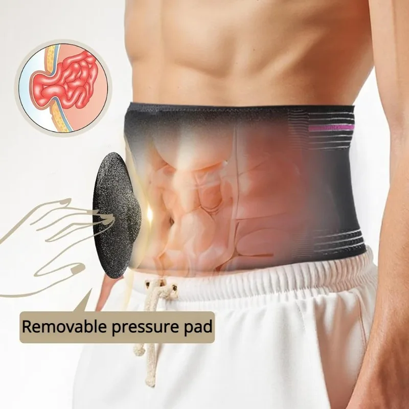 Breathable Umbilical Hernia Belt Professional Adjustable Detachable Soft Abdominal Compression Belt Rehabilitation Supplies