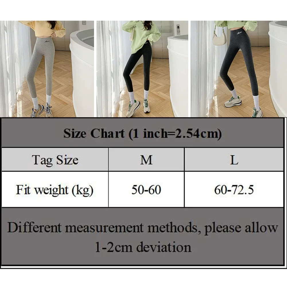 Fleece Pants Black High Waist Trousers Brand New Leggings High Elasticity Pants Polyester Trousers Clothing For Daily Wear