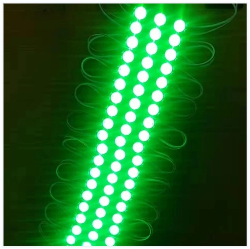 Lampu LED Module Injeksi SMD 2835 3led 1.2W 150lm Aluminium PCB 60Mm * 13Mm DC12V IP65