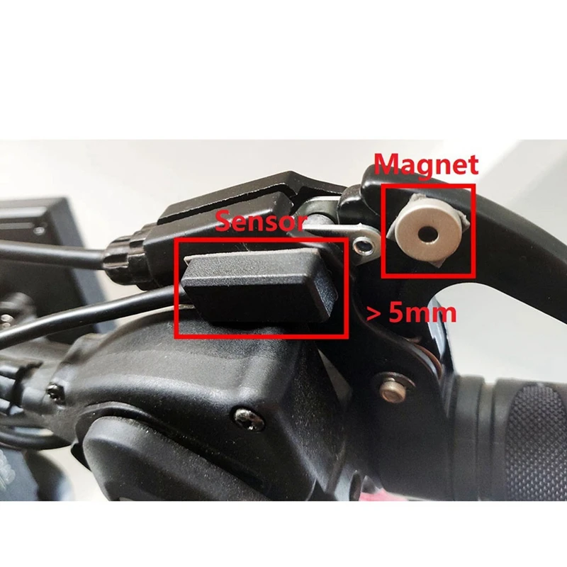 Waterproof Power-Off Sensor Bicycle Lithium Modified Accessories MS-BK-2R Sports Accessories Black Composite Materials