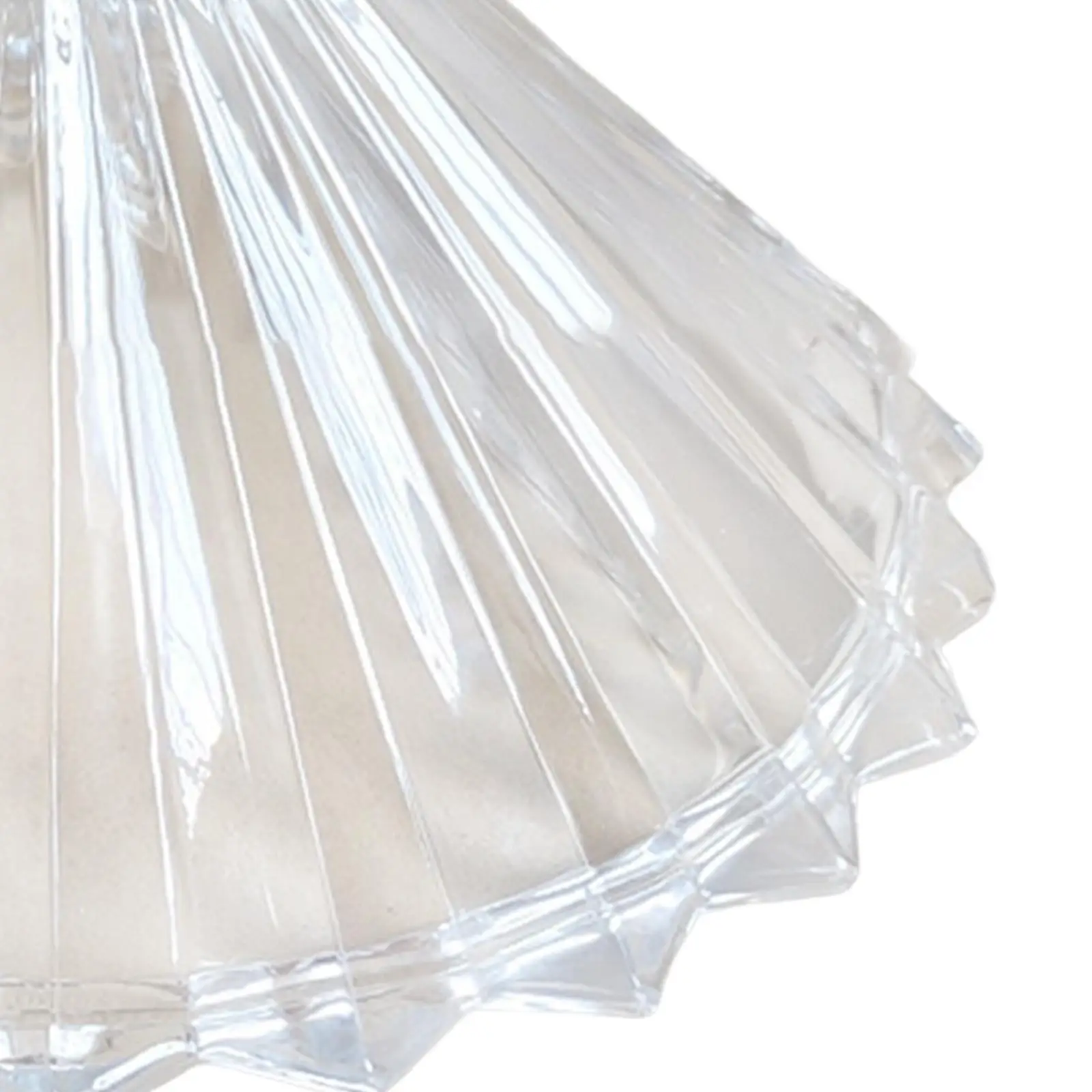 Vintage Glass Lampshade Clear Ceiling Glass Shade for Cafe Hallway Wedding Ornament