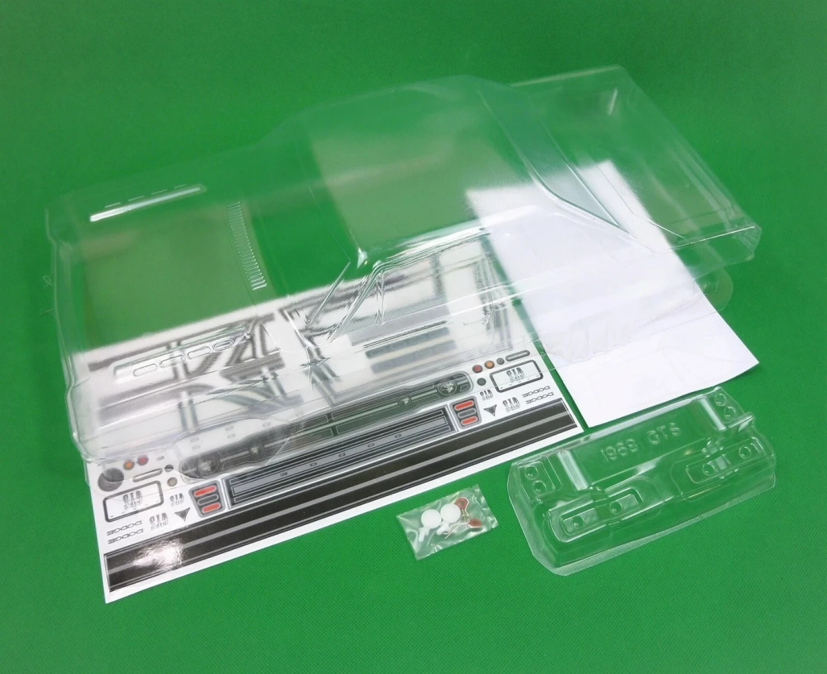 

1/10 RC Car Clear Lexan Body Shell 1968 Dodge Dart GTS for 1:10 On-Road Car 200mm Tamiya Chassis TT01 TT02 Kyosho Hsp Hpi Yokomo