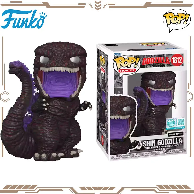 FUNKO POP الأصلي جودزيلا شين جودزيلا 9500 قطعة/PZS ألعاب شخصيات الحركة للبنين بنات هدية تحصيل نموذج الحلي