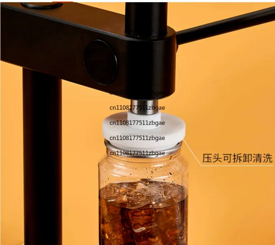 Manual Can Capping Sealing Press Machine Beverage Packaging Homebrewing Tool