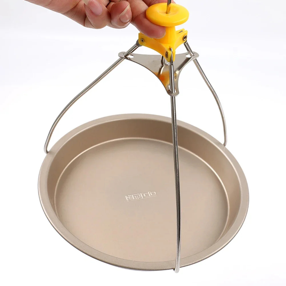 Stainless Steel Bowl Clip Anti-Hot Pan Dish Gripper Clips Hot Plate Or Bowls Clamp Holder for Kitchen Home Restaurant Cooking