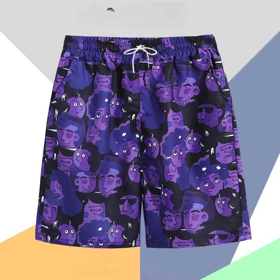 

Summer Beach Shorts Casual Outdoor Wear Quick-Drying Sanya Travel Surfing Holiday Lazy Style Men's Shorts