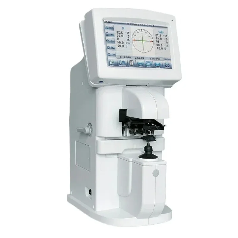 

Automatic computer scanner, lens once meter