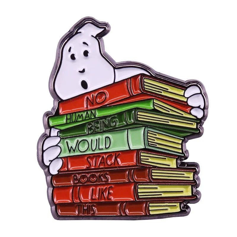 Halloween Horror Movie Brooch for Backpacks Lapel Pin Enamel Pins Scary Badges Jewelry Fashion Accessories Gift