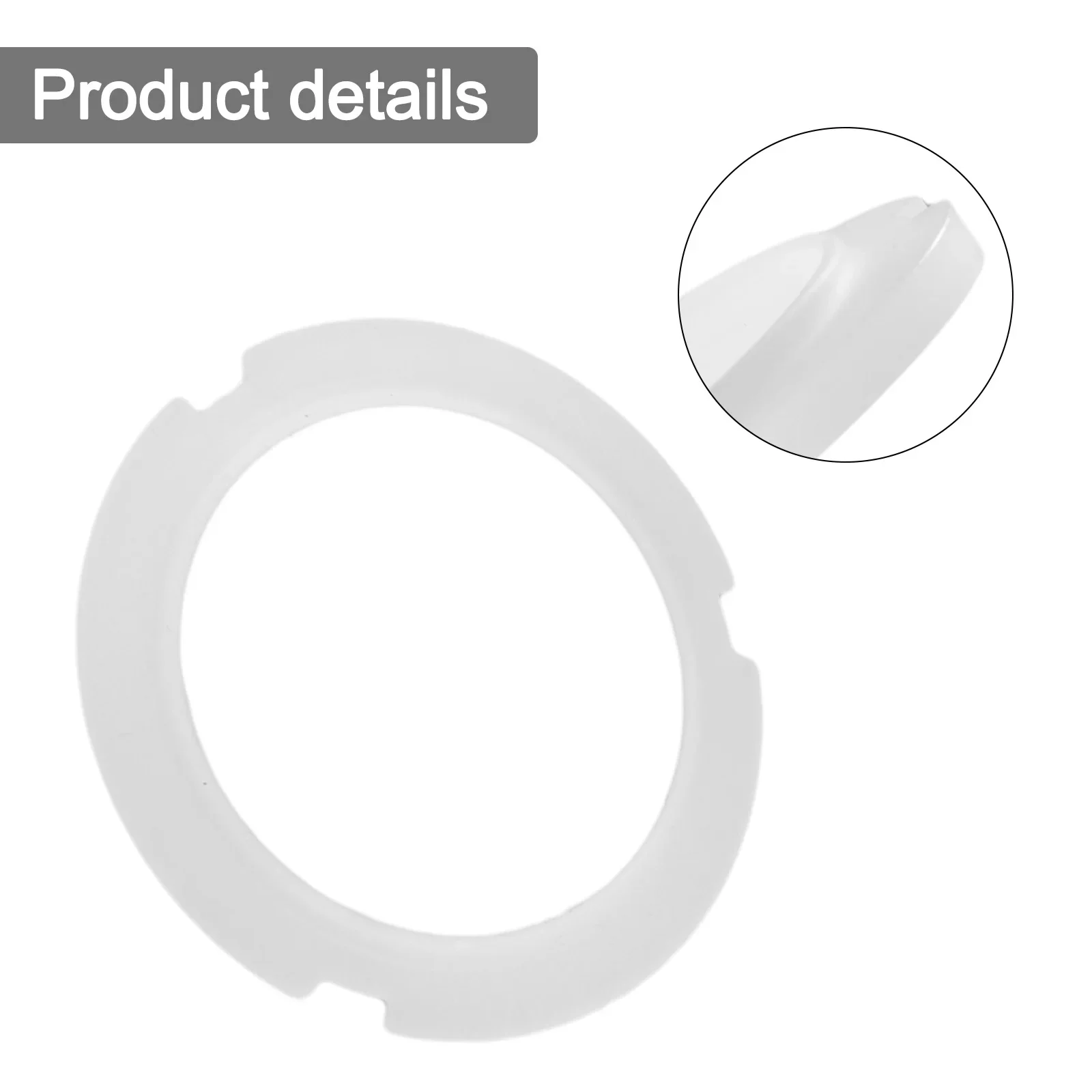 Guarnizione per macchina da caffè resistente alle alte temperature Vestibilità attillata Installazione semplice Design raffinato Materiale flessibile in silicone