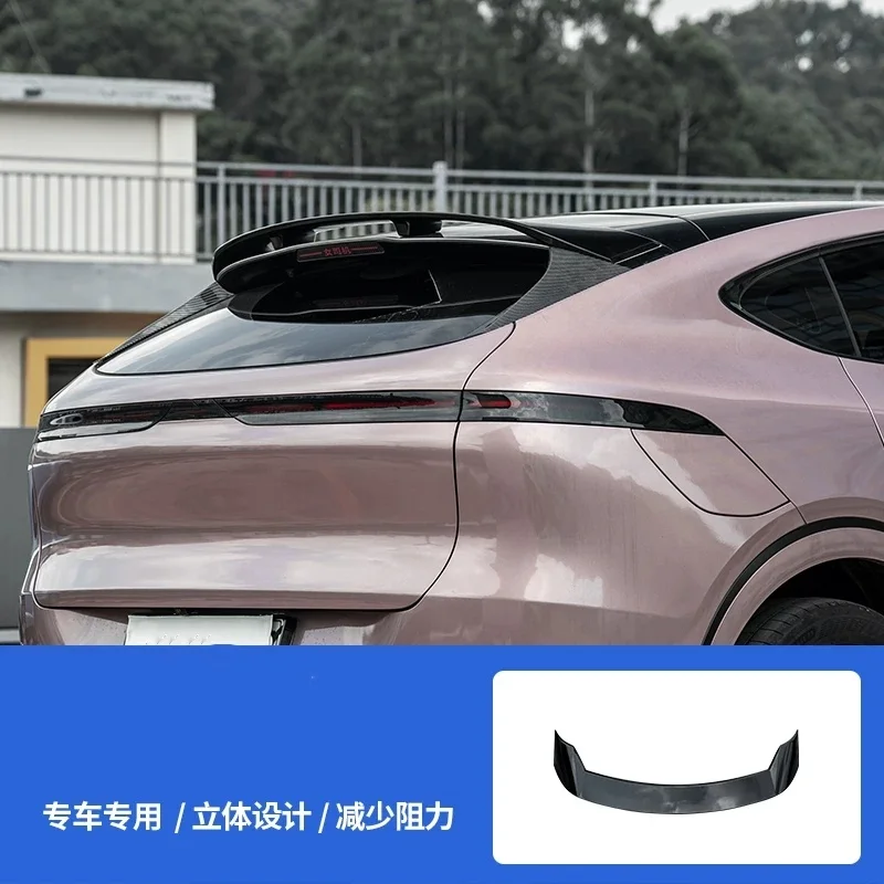 

Gloss Black car tail wing rear spoiler for Xpeng G6 2023 2024 convert New Style auto accessories