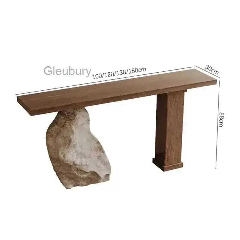 Console Table Design Chinese Unique Vintage Rustic Simple Console Table Porch Entrance Tisch Wohnzimer Möbel Hallway Furniture