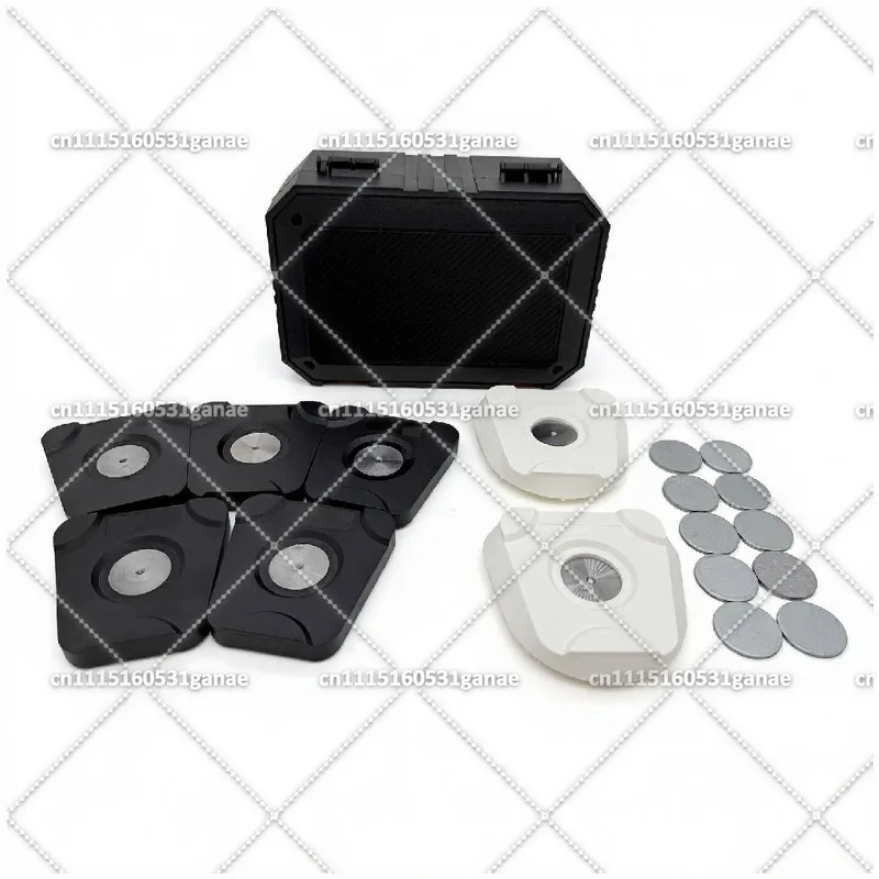 Labware  Set Compatible with Amann,2 Model Base Plates,5 Distance Plates,10 Retention Discs