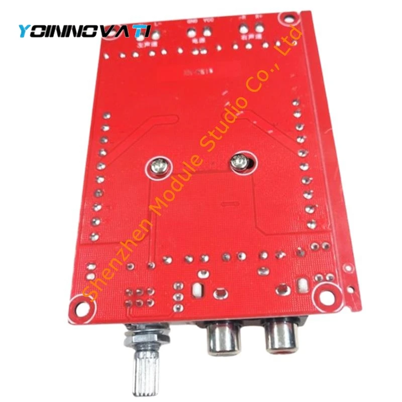 YT 1pcs XH-M510 High Power Digital Amplifier Board 100Wx2 Overheat Protection TDA7498 Audio Stereo Amplifier Board DC14-34V
