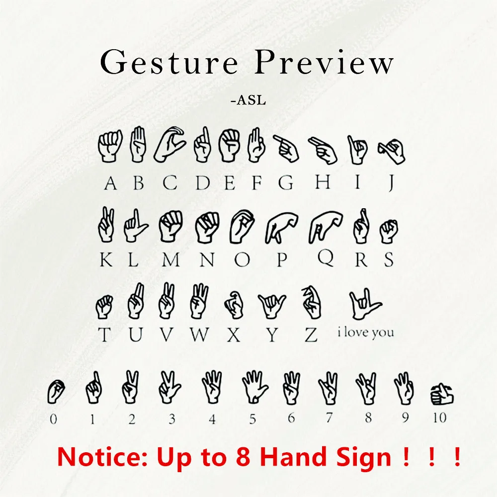 مخصص لغة الإشارة قلادة اسم شخصي مجوهرات الفولاذ المقاوم للصدأ ASL FingerSpelling القلائد عيد ميلاد هدية الكريسماس