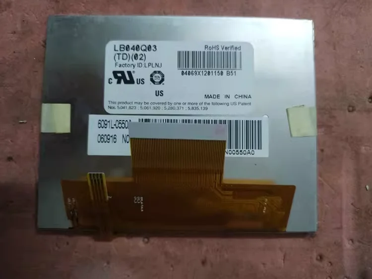 4-inch LB040Q03-TD02 Lcd Screen Test normal before sending