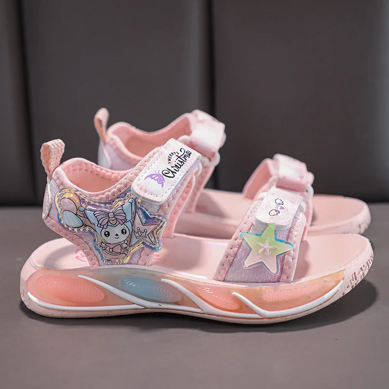 Kids Summer Sandals Boy Sport Shoes Girl Sneakers Summer Baby Sport Sandals Fashion Boys Beach Sandals Toddler Infant Sneakers