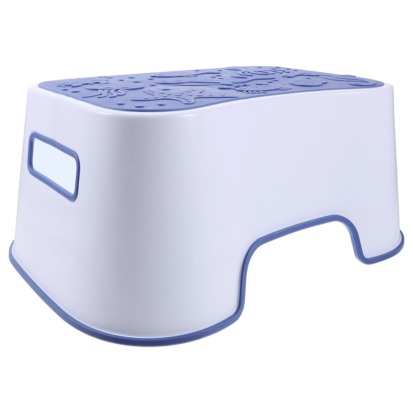 

Sturdy Bathroom Toilet For Adults Non-Slip Compact Footstool Space Saving Easy Clean Pp Material Comfortable Squatting Step Home