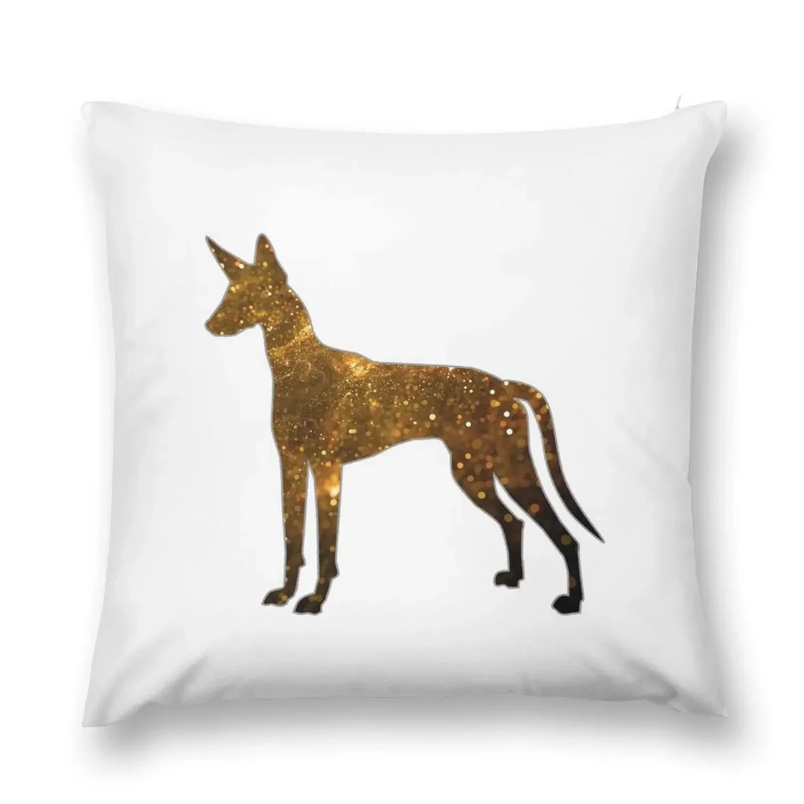 Podenco Sparkles Throw Pillow Decorative pillowcase luxury decor pillow